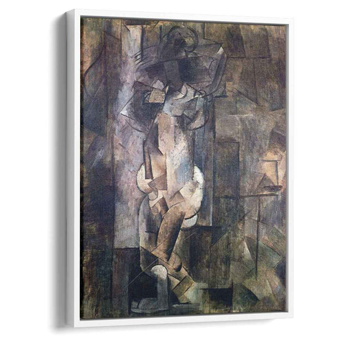 Nude figure (1910) by Pablo Picasso