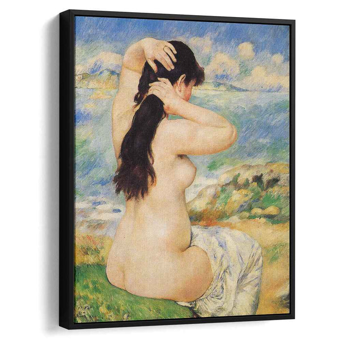 Nude Fixing Her Hair (1885) by Pierre-Auguste Renoir