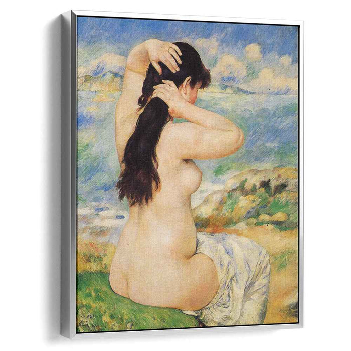 Nude Fixing Her Hair (1885) by Pierre-Auguste Renoir