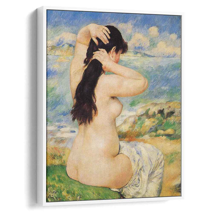 Nude Fixing Her Hair (1885) by Pierre-Auguste Renoir