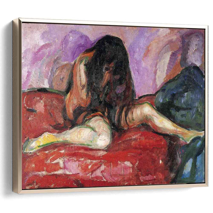 Nude I (1913) by Edvard Munch