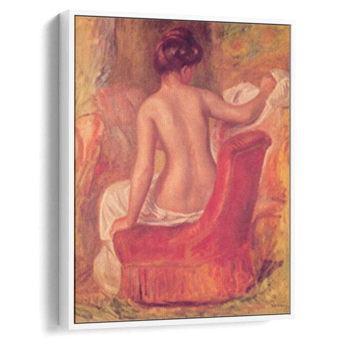 Nude in a Chair (1900) by Pierre-Auguste Renoir