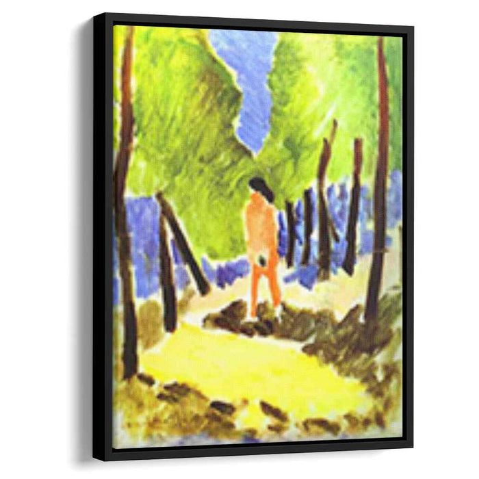 Nude in Sunlit Landscape (1909) by Henri Matisse