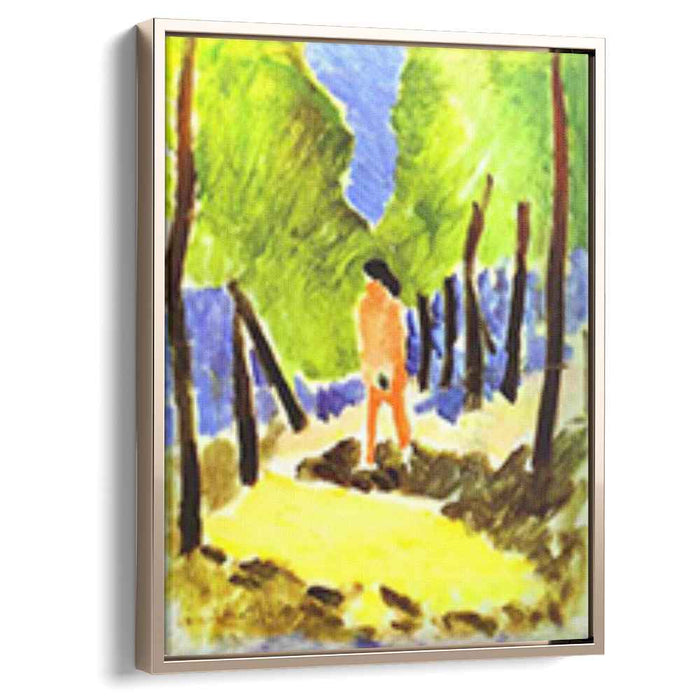 Nude in Sunlit Landscape (1909) by Henri Matisse