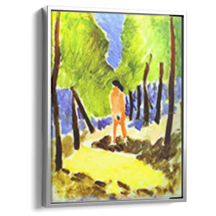 Nude in Sunlit Landscape (1909) by Henri Matisse