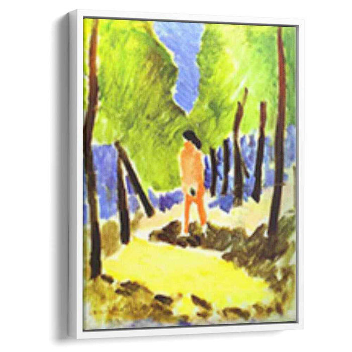 Nude in Sunlit Landscape (1909) by Henri Matisse