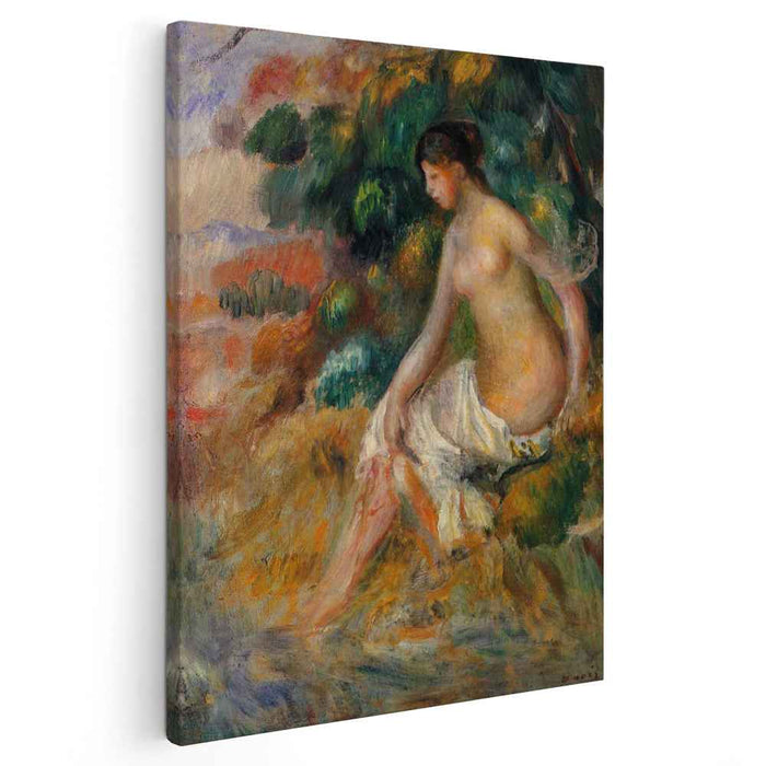 Nude in the Greenery (1887) by Pierre-Auguste Renoir