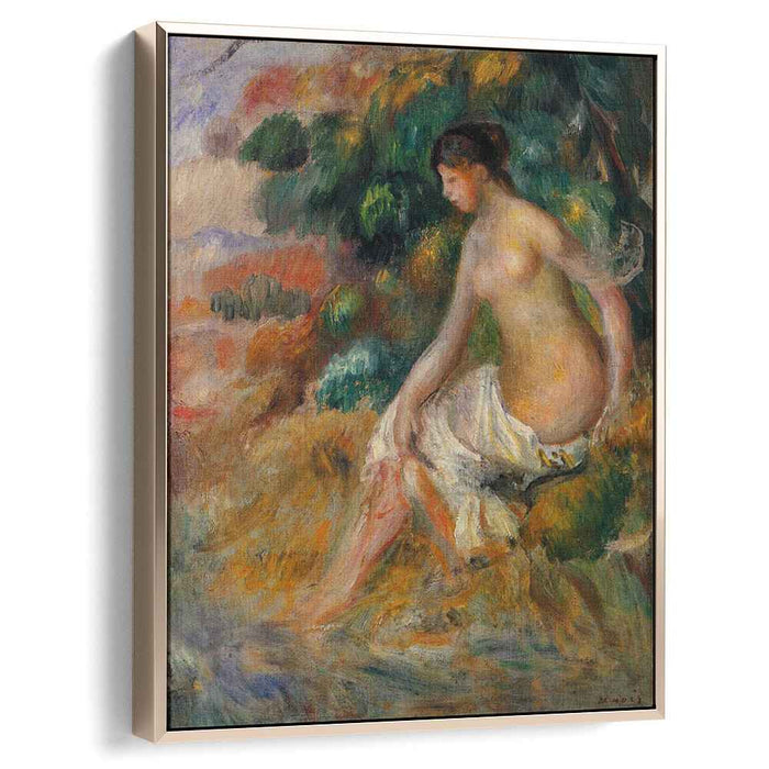 Nude in the Greenery (1887) by Pierre-Auguste Renoir
