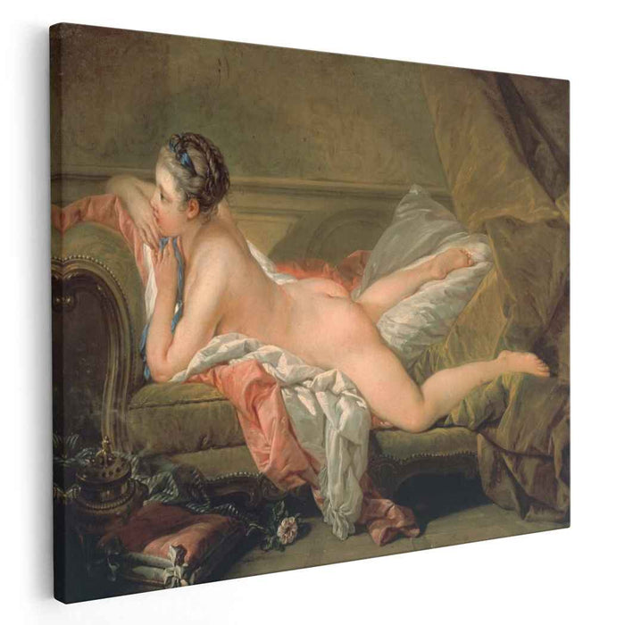 Portrait of Marie-Louis O’Murphy (Nude on a Sofa) (1752) by Francois Boucher