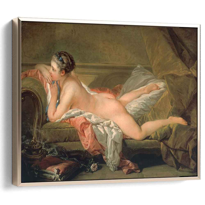 Portrait of Marie-Louis O’Murphy (Nude on a Sofa) (1752) by Francois Boucher