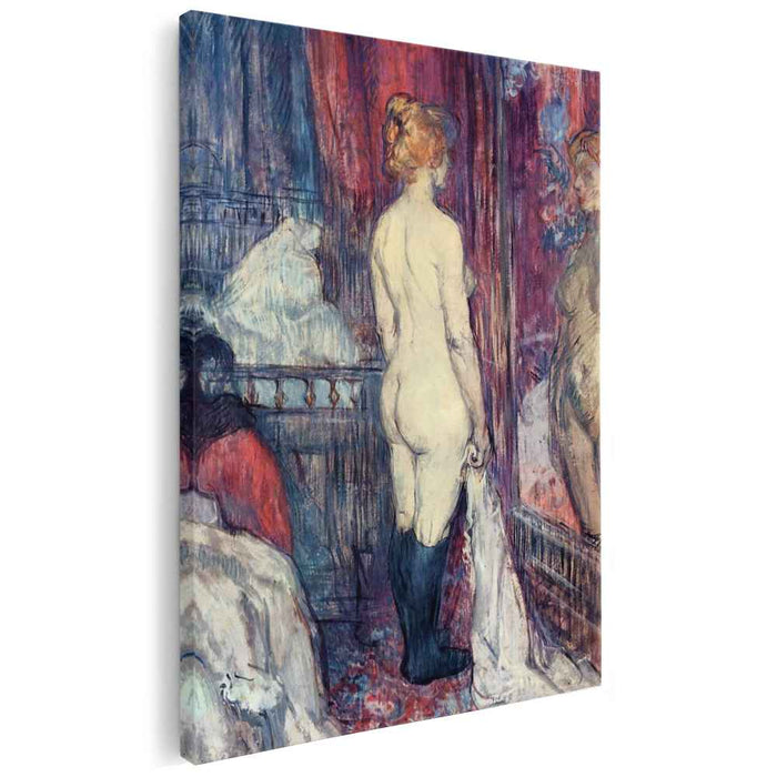 Nude Standing before a Mirror (1897) by Henri de Toulouse-Lautrec