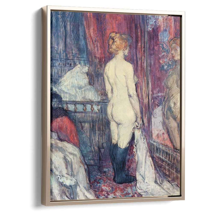 Nude Standing before a Mirror (1897) by Henri de Toulouse-Lautrec