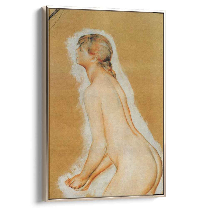 Nude (Study for The Large Bathers ) (1887) by Pierre-Auguste Renoir