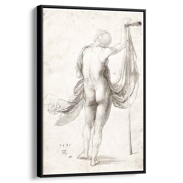 Nude Study (Nude Female from the Back) (1495) by Albrecht Durer