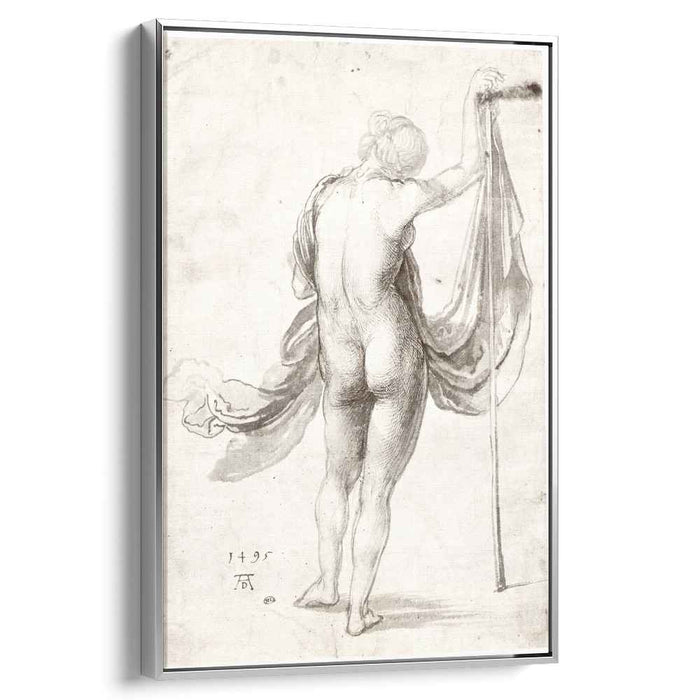 Nude Study (Nude Female from the Back) (1495) by Albrecht Durer