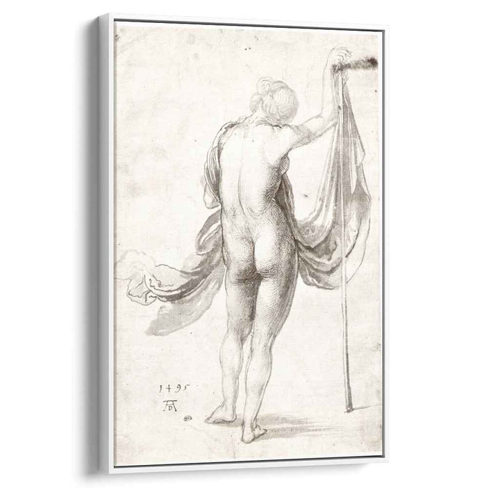 Nude Study (Nude Female from the Back) (1495) by Albrecht Durer