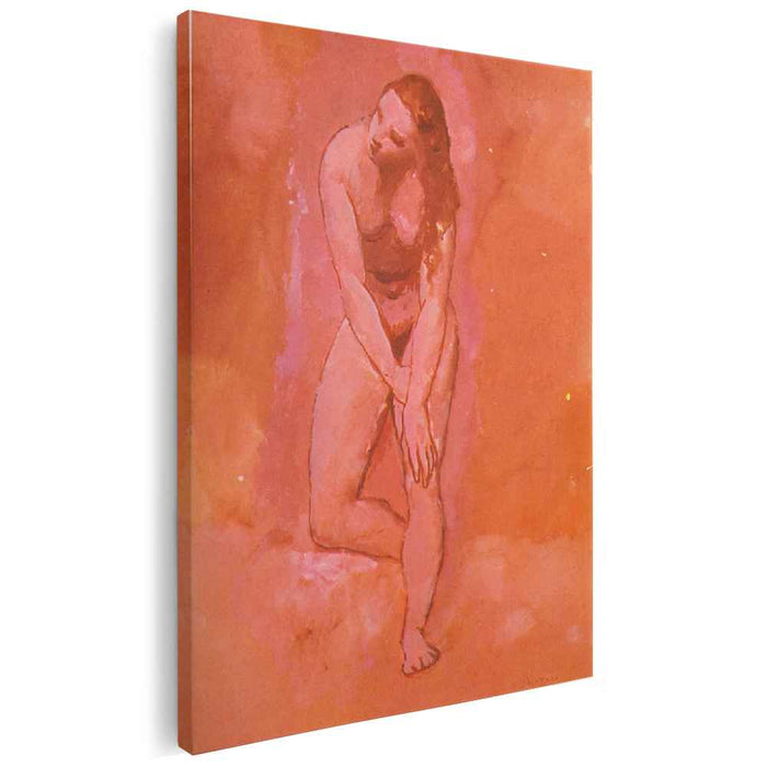 Nude, study to "Harem" by Pablo Picasso