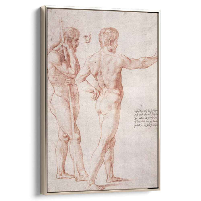 Nude Study (1515) by Raphael