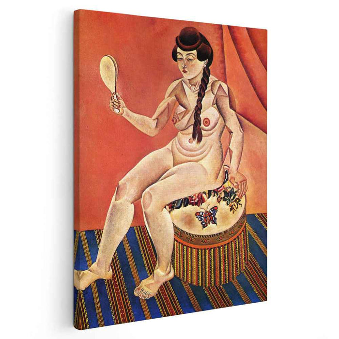 Nude with Mirror (1919) by Joan Miro