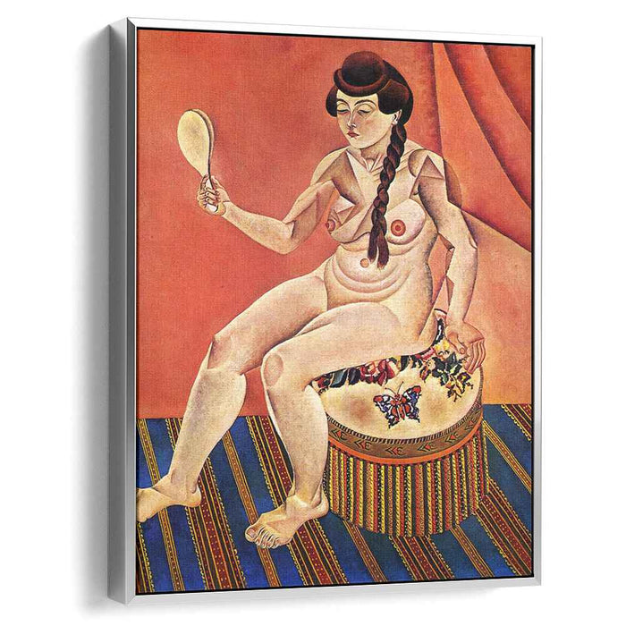 Nude with Mirror (1919) by Joan Miro