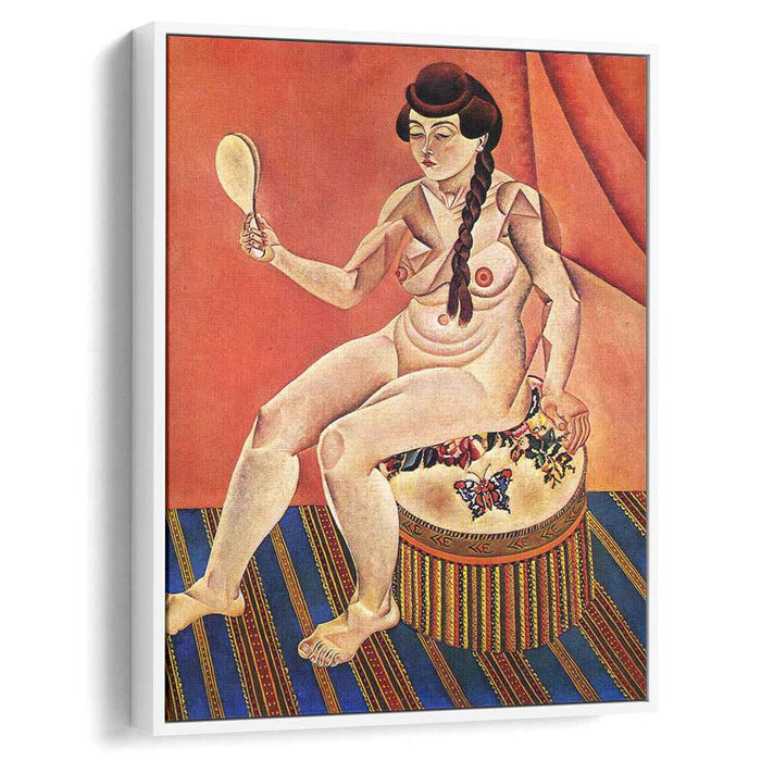 Nude with Mirror (1919) by Joan Miro