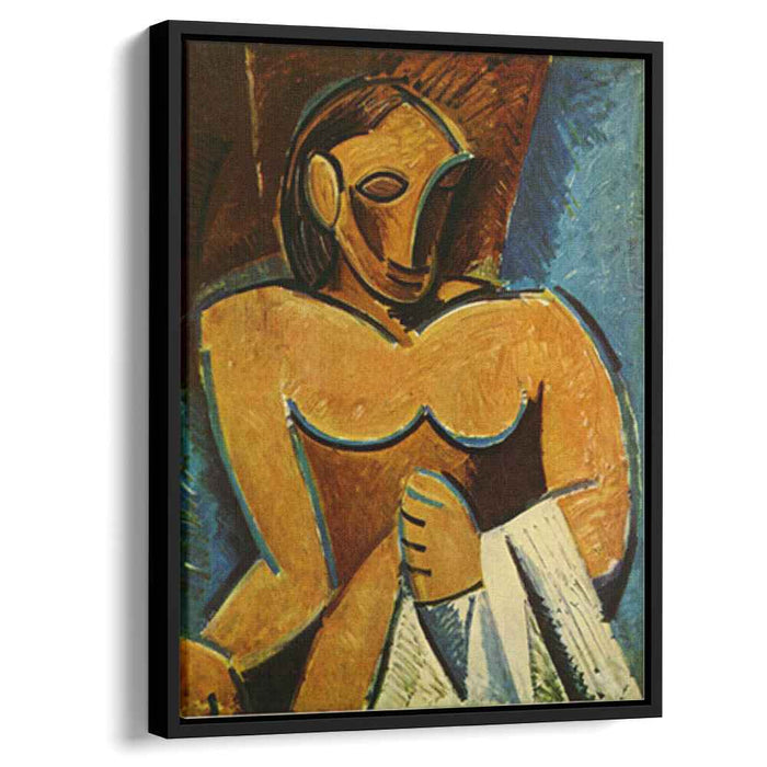 Nude with towel (1907) by Pablo Picasso