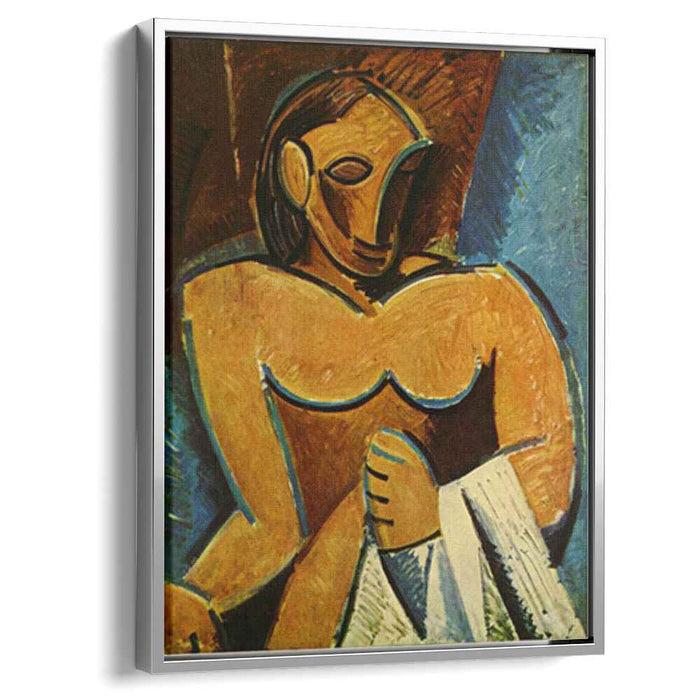 Nude with towel (1907) by Pablo Picasso