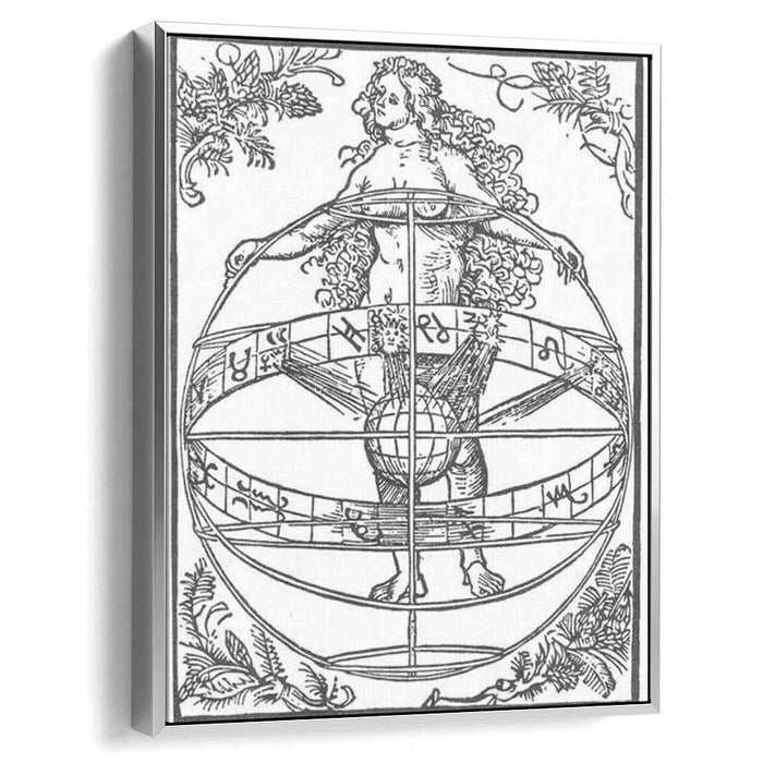 Nude Woman with the Zodiac (1502) by Albrecht Durer