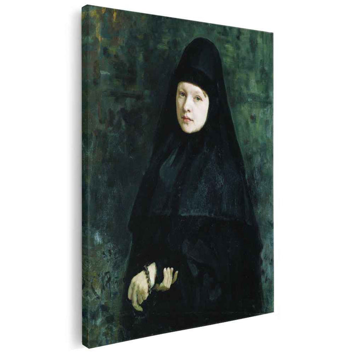 Nun (1878) by Ilya Repin