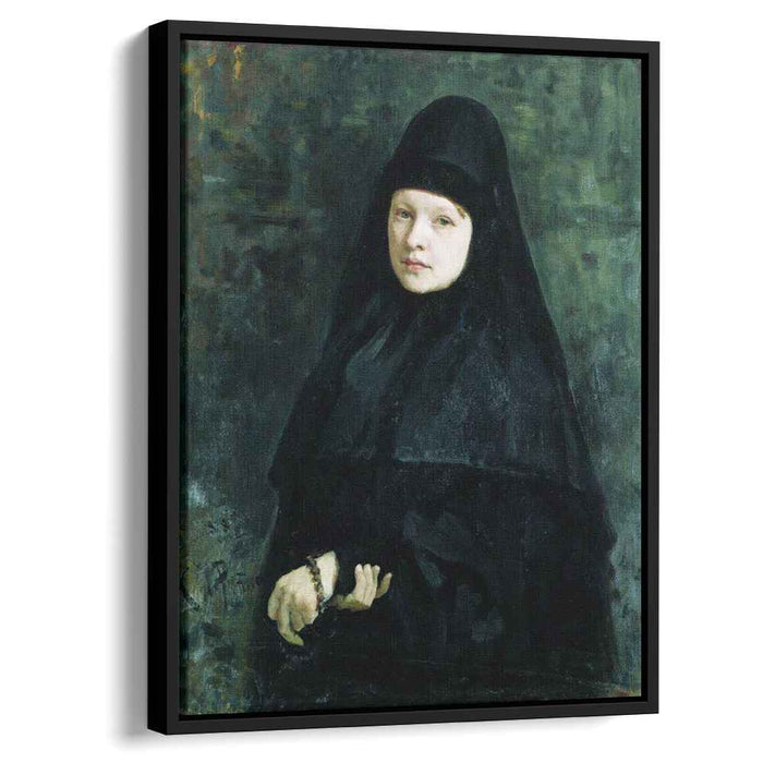 Nun (1878) by Ilya Repin
