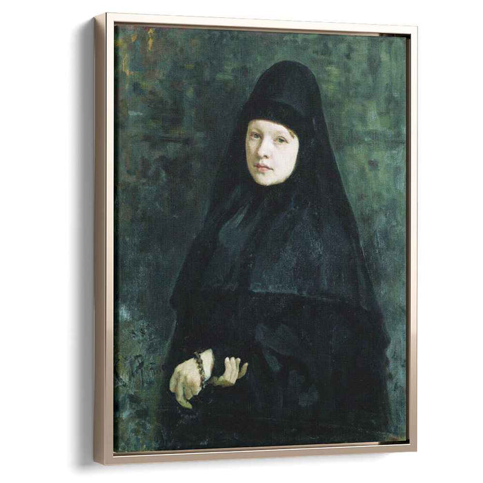 Nun (1878) by Ilya Repin