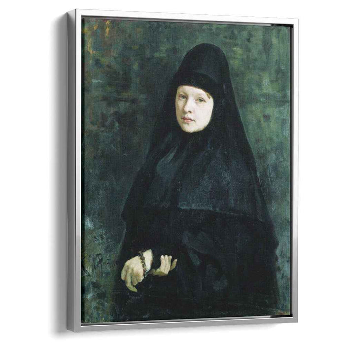 Nun (1878) by Ilya Repin