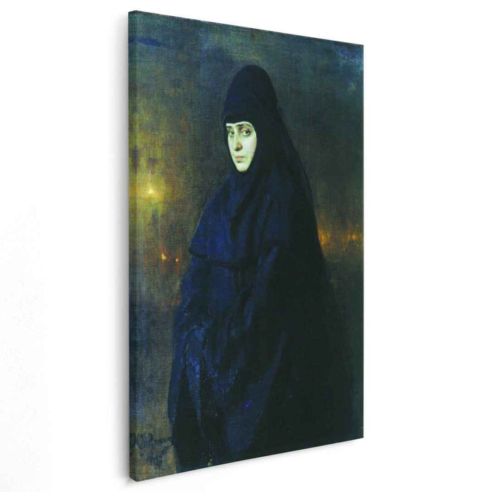 Nun (1887) by Ilya Repin