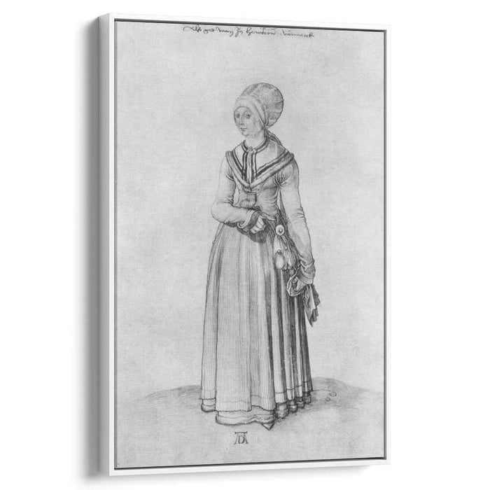 Nuremberg woman in house dress (1501) by Albrecht Durer