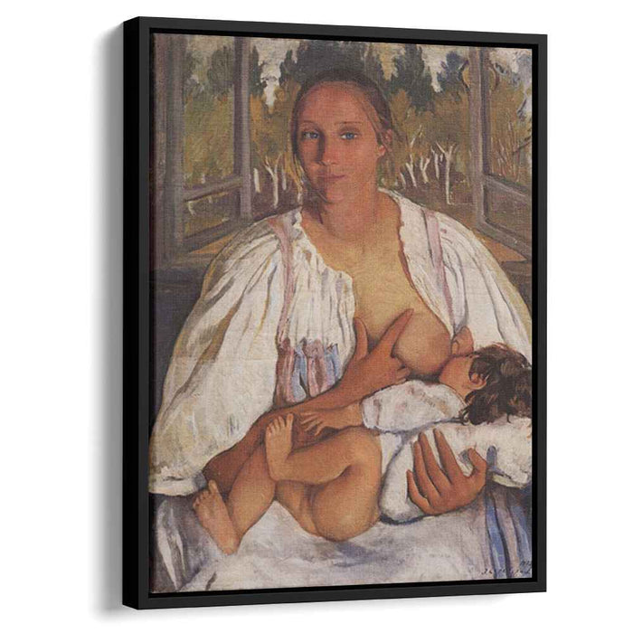 Nurse with baby (1912) by Zinaida Serebriakova