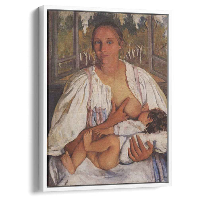 Nurse with baby (1912) by Zinaida Serebriakova