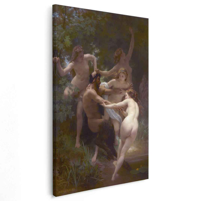 Nymphs and Satyr (1873) by William-Adolphe Bouguereau