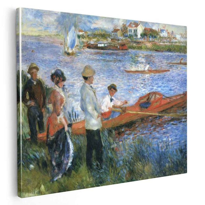 Oarsmen at Chatou (1879) by Pierre-Auguste Renoir