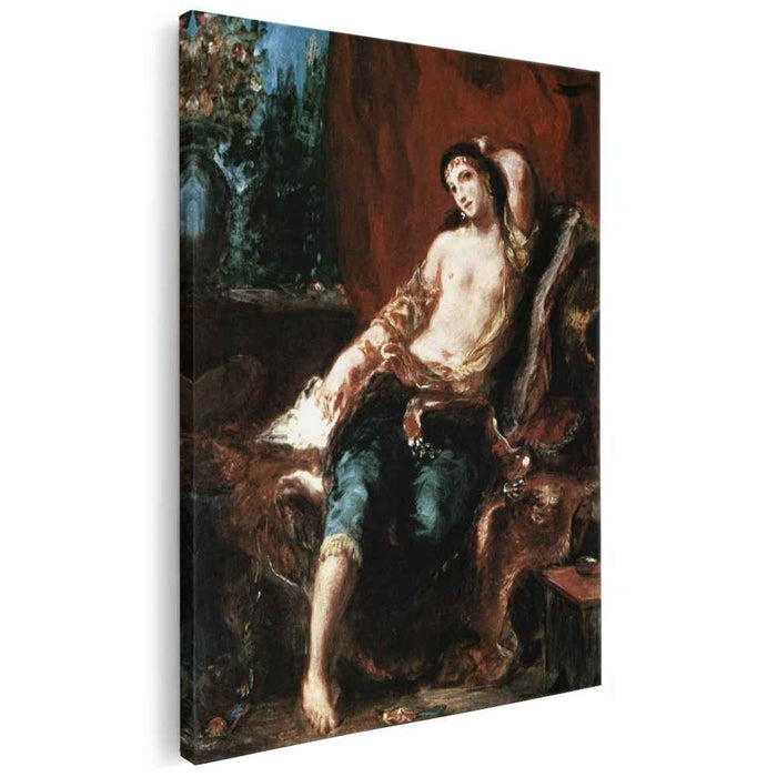 Odalisque (1857) by Eugene Delacroix