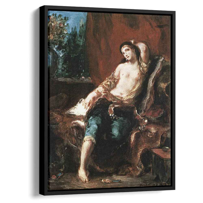 Odalisque (1857) by Eugene Delacroix