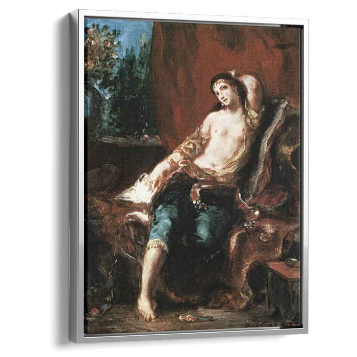 Odalisque (1857) by Eugene Delacroix