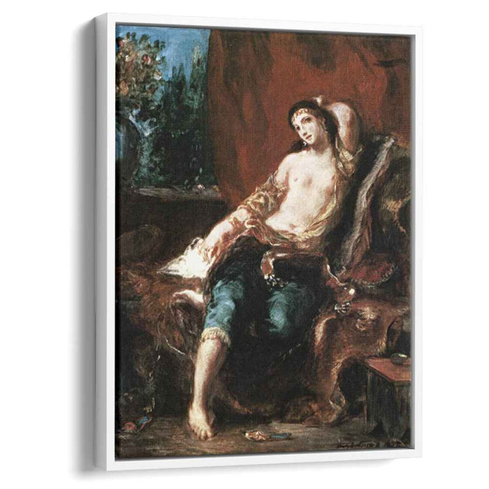 Odalisque (1857) by Eugene Delacroix