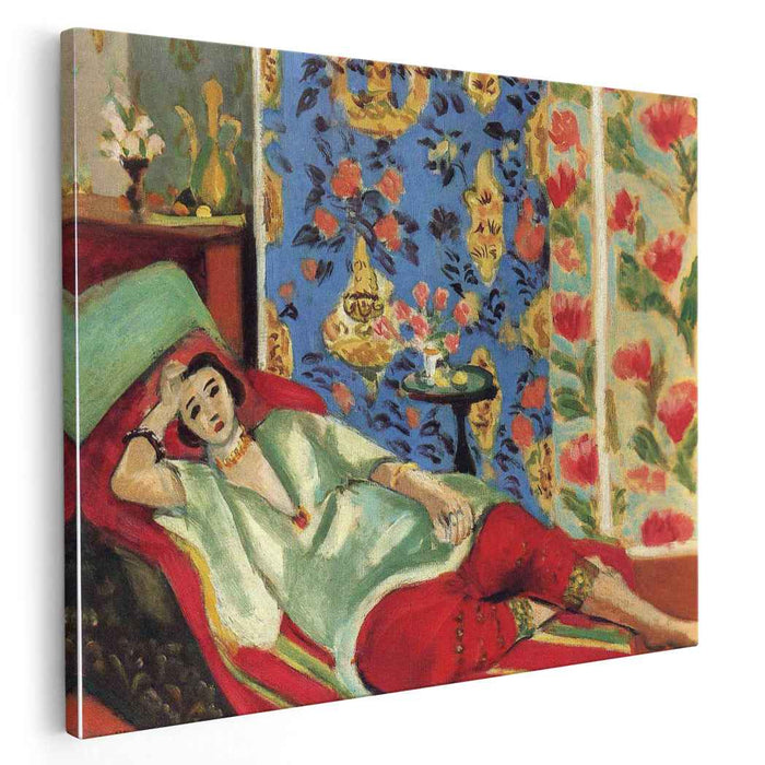 Odalisque in red trousers (1921) by Henri Matisse