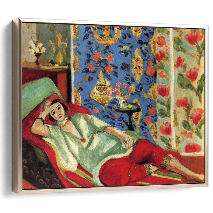 Odalisque in red trousers (1921) by Henri Matisse