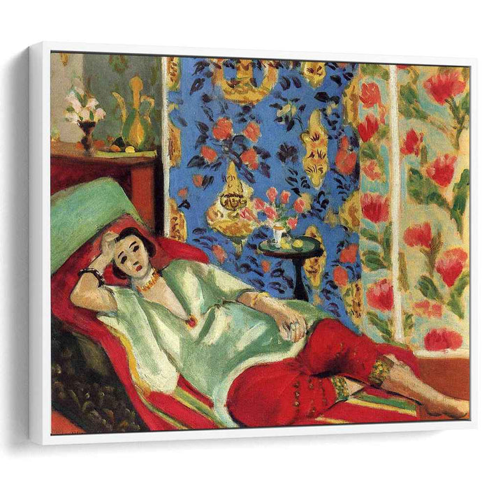 Odalisque in red trousers (1921) by Henri Matisse