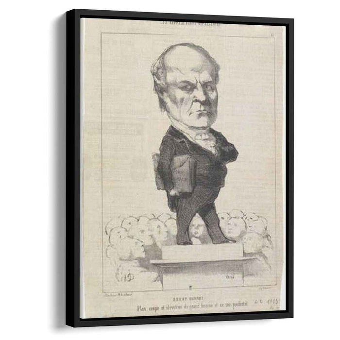 Odilon Barrot (1849) by Honore Daumier