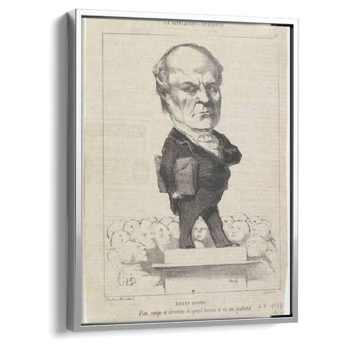 Odilon Barrot (1849) by Honore Daumier