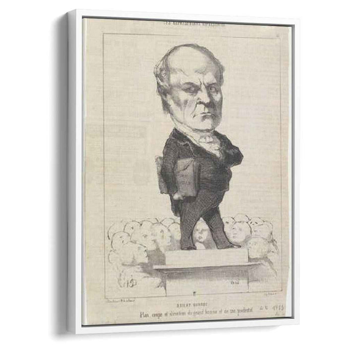 Odilon Barrot (1849) by Honore Daumier