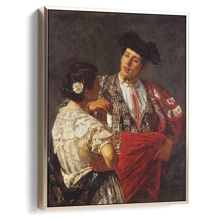 Offering the Panel to the Bullfighter (1873) by Mary Cassatt