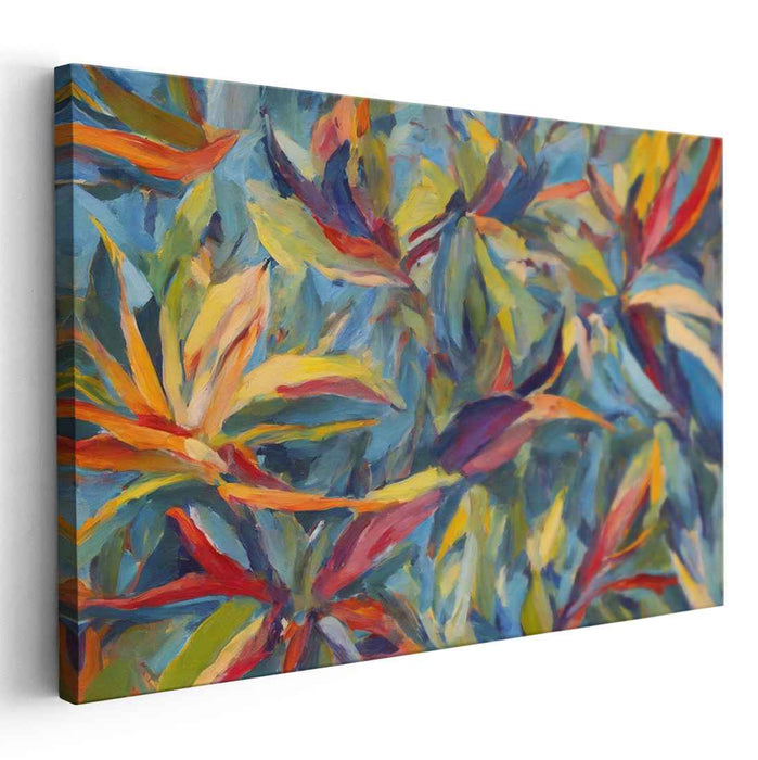 Birds of Paradise Oil Painting #101